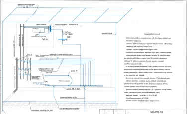 Дизельная электростанция 24 кВт в кожухе с АВР для коттеджа в Репино – чертеж из проектной документации 11 из 11