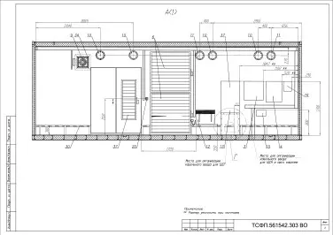 ДЭС 1200 кВт, ИБП 600 кВА, ПНР для строительной компании в Московской области – чертеж из проектной документации 7 из 10