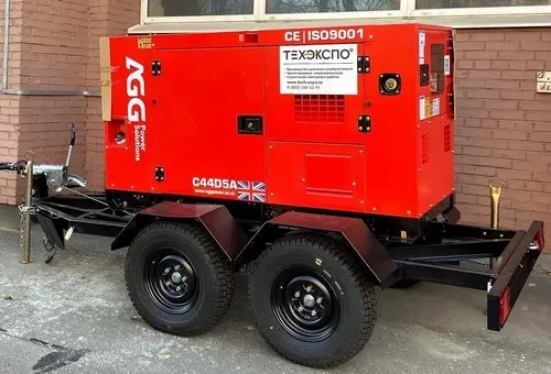 ДГУ 40 кВА на шасси для хлебобулочного производства Fazer