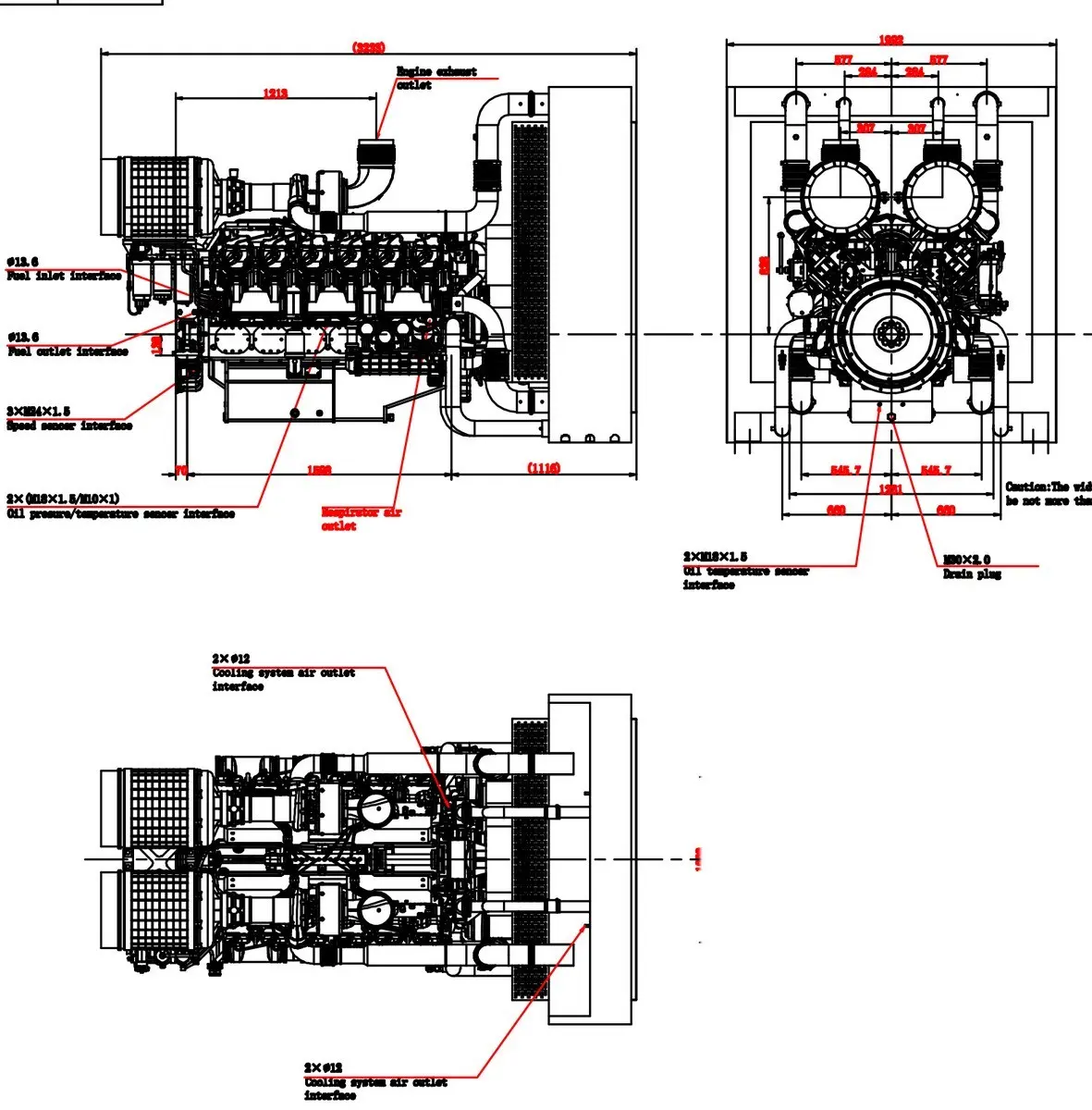 Baudouin 12M26G1000/5e2 - 0 кВт купить  за 5&nbsp;254&nbsp;540 рублей | Двигатель в Техэкспо