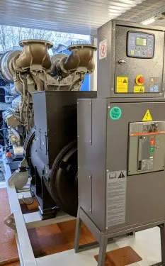 Автономный генерирующий центр (АГЦ) из трех ДГУ общей мощностью 3600 кВт для складского комплекса Wildberries – фото 21 из 93