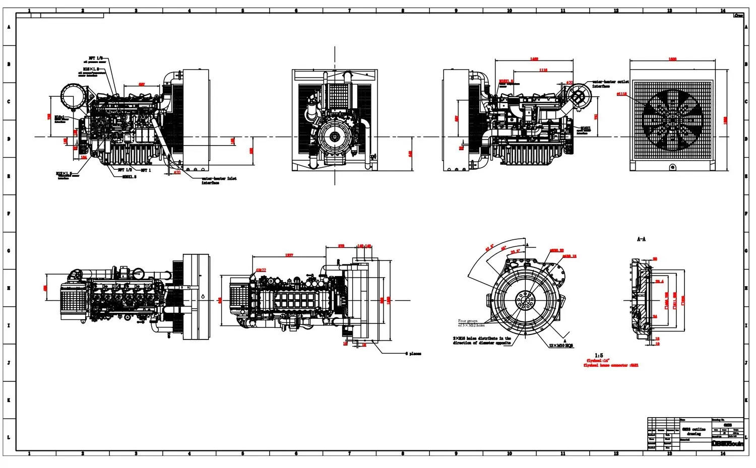 Baudouin 6M33G715/5e2 - 0 кВт купить  за 2&nbsp;748&nbsp;407 рублей | Двигатель в Техэкспо