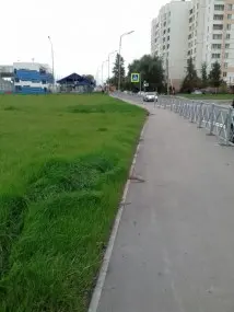  Капитальный ремонт проезжей части с организацией остановок городского пассажирского транспорта в Пушкинском районе – фото 44 из 48