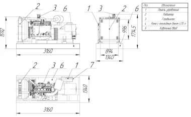  Три ДГУ на 880 кВт для строительства АЭС «Эль-Дабаа» в Египте – фото 9 из 10