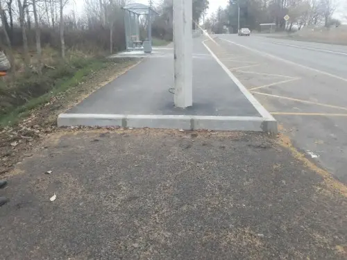 Ремонт проезжей части и организация остановок городского пассажирского транспорта в Пушкинском районе Санкт-Петербурга – фото 13 из 30