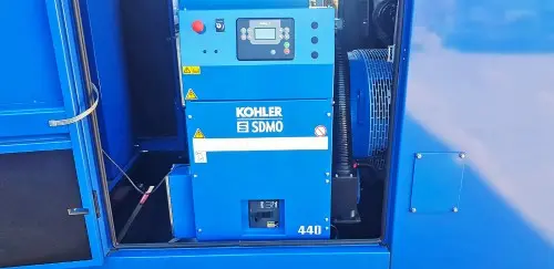 Дизель-генератор SDMO 320 кВт кожухе для отеля Апсара в Абхазии – фото 6 из 17