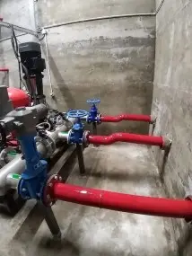 Насосные установки пожаротушения и водоснабжения для вахтового поселка нефтяной компании в Иркутской области – фото 15 из 20