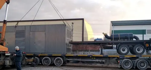 Дизельная электростанция 1000 кВт Cummins в контейнере на шасси – фото 7 из 7