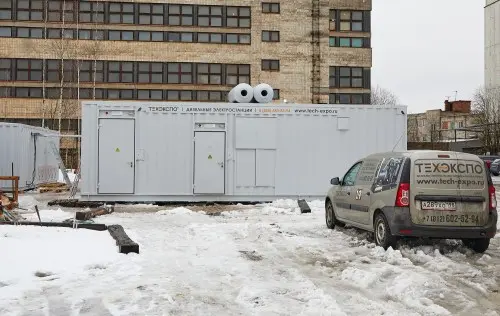 4 контейнера по 12 метров на полозьях для энергоснабжения буровой установки в Сибири – фото 7 из 53