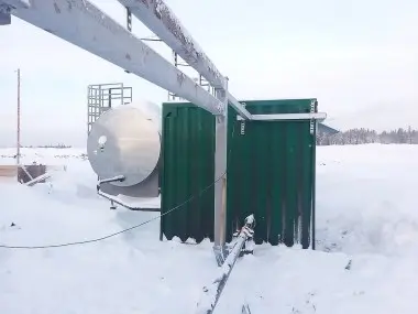 Насосные установки пожаротушения и водоснабжения для вахтового поселка нефтяной компании в Иркутской области – фото 2 из 20