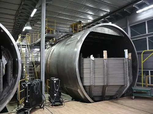 Установки для продувки и сушки теплообменных труб парогенератора для АЭС «Аккую»