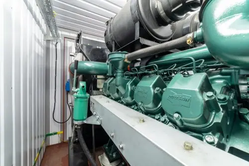 ДЭС 440 кВт на южнокорейском двигателе Doosan в контейнере для БТС – фото 46 из 48