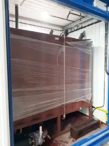 Контейнер для ДГУ 800 кВт и топливным отсеком для переработки лома цветных металлов – фото 4 из 5