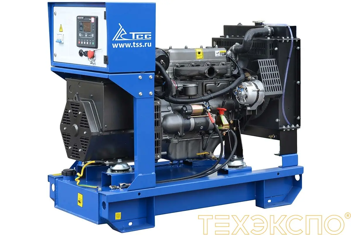Дизель-генераторы российского производства в кожухе для коттеджа