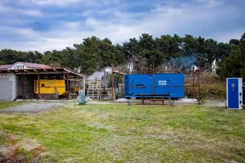 Дизель-генератор SDMO 320 кВт кожухе для отеля Апсара в Абхазии – фото 12 из 17