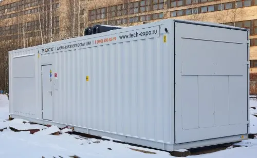 ДГУ Cummins C1675D5 мощностью 1200 кВт в контейнере с пониженным уровнем шума для производителя лекарств «Петровакс» – фото 6 из 45