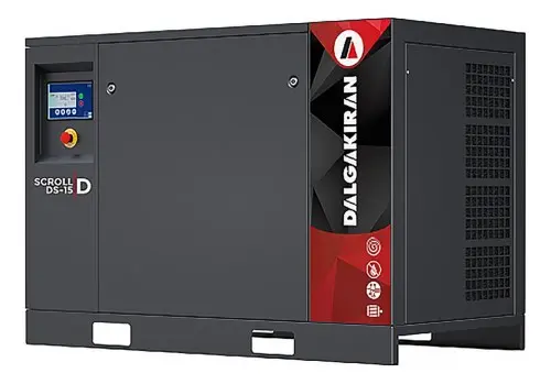 Компрессор спиральный DS 15-8-500 (2x7.5) мощностью 15 кВт