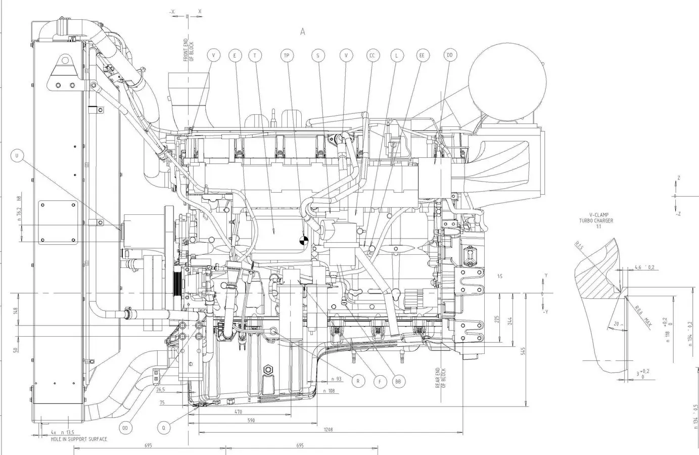 Volvo TAD1643GE - 0 кВт купить  | Двигатель в Техэкспо
