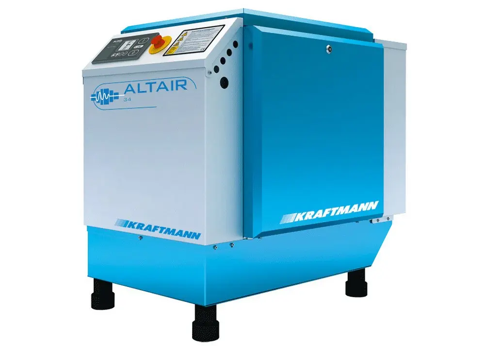 Компрессор винтовой Kraftmann ALTAIR 16 O - 16 кВт купить  за 1&nbsp;350&nbsp;000 рублей | Компрессор в Техэкспо