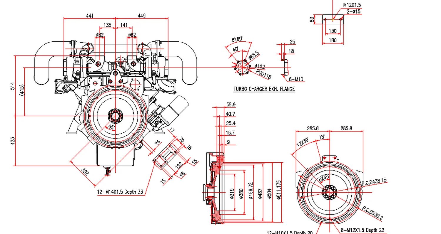 Doosan DP180LA - 0 кВт купить  | Двигатель в Техэкспо