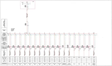 Дизельная электростанция 24 кВт в кожухе с АВР для коттеджа в Репино – чертеж из проектной документации 4 из 11