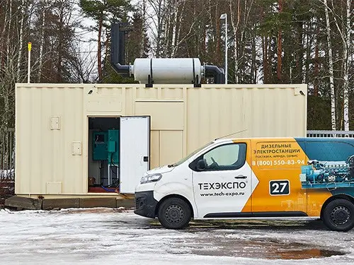 ДЭС 800 кВт и монтаж системы вентиляции для биобанка Центра Алмазова