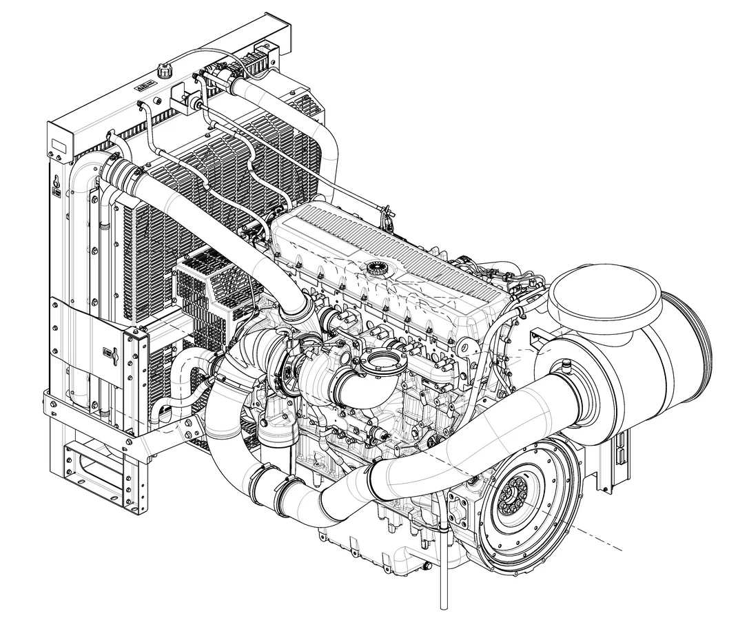FPT (Iveco) CR16 TE1W - 0 кВт купить  | Двигатель в Техэкспо