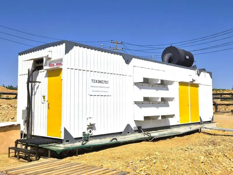 Поставка ДЭС 2400 кВт с АВР, ШМР, ПНР для ГРК «Нижнеякокитский», АО «Золото Селигдара»