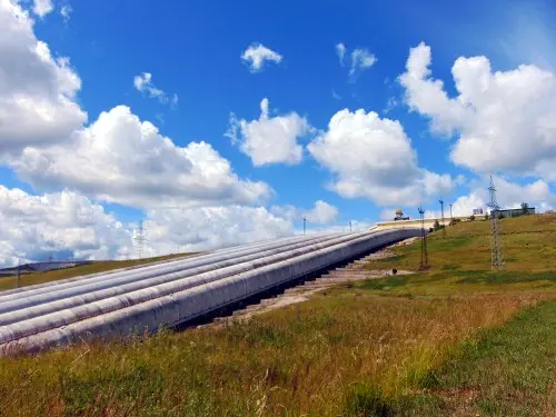 ДГУ 65 кВт в кожухе на стройплощадку Загорской гидроэлектростанции – фото 6 из 11