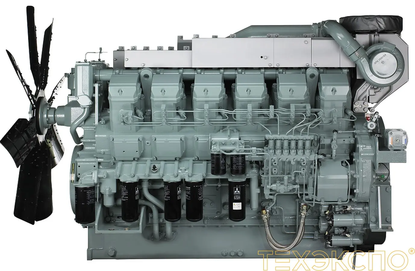 Mitsubishi S12R-PTA - 0 кВт купить  | Двигатель в Техэкспо