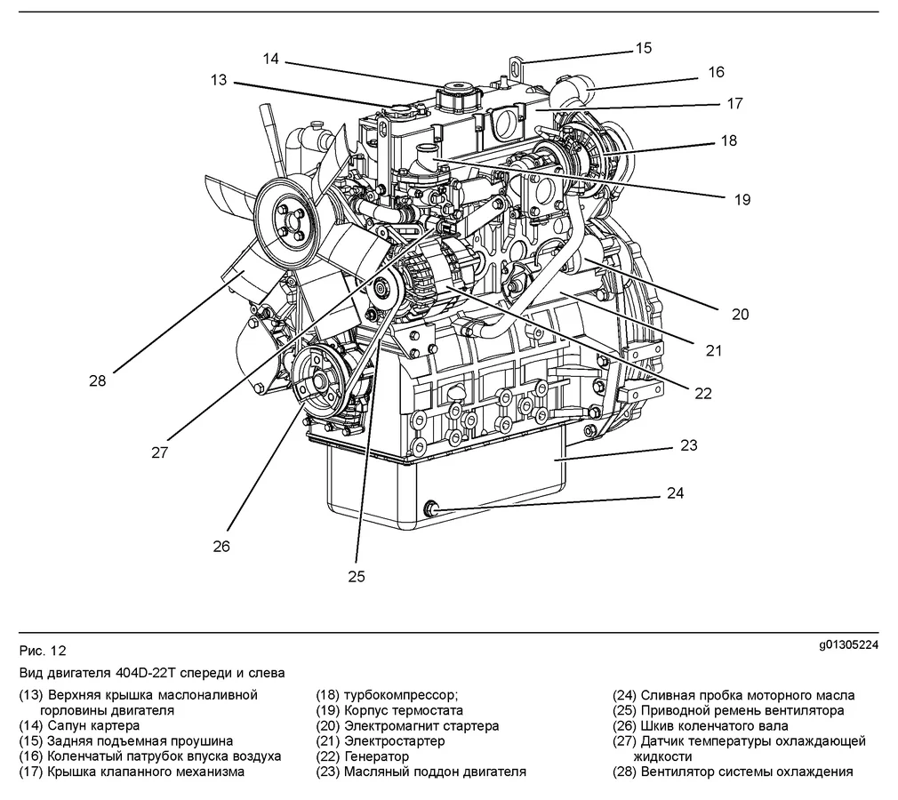 Perkins 404D-22G - 0 кВт купить  | Двигатель в Техэкспо