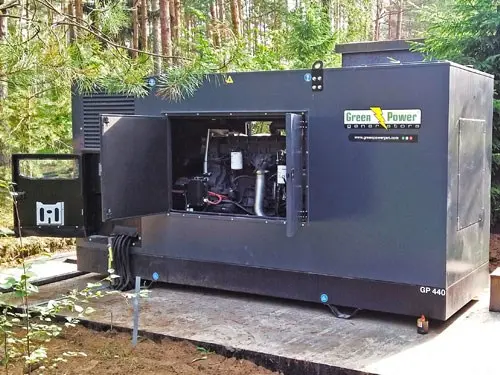 ДЭС Green Power GP440S/I мощностью 320 кВт для коттеджа в пос. Солнечное в Санкт-Петербурге