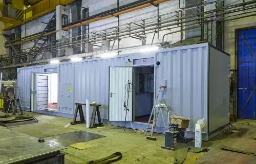 Цельносварной контейнер для размещения газотурбинной электростанции АЭС-2500 – фото 1 из 5