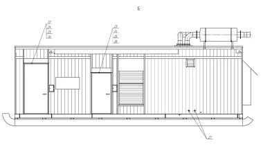 Четыре контейнера для энергокомплекса 3 МВт буровой установки АО Росгеология – фото 12 из 15