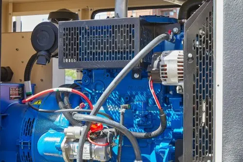 Дизельная электростанция 24 кВт в кожухе с АВР для коттеджа в Репино – фото 11 из 24