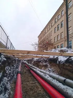 Замена кабельных линий 6 кВ на Санкт-Петербургской бумажной фабрике - филиале АО «Гознак» – фото 14 из 45