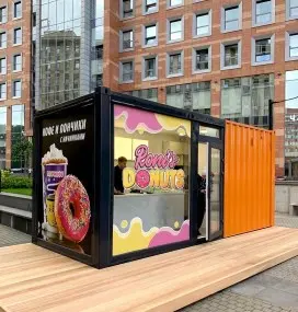 Контейнеры для кафе под ключ (электроснабжение, водоснабжение) – фото 18 из 20