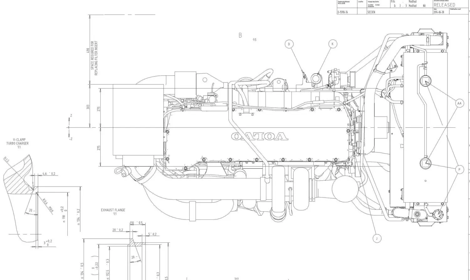Volvo TAD1643GE - 0 кВт купить  | Двигатель в Техэкспо