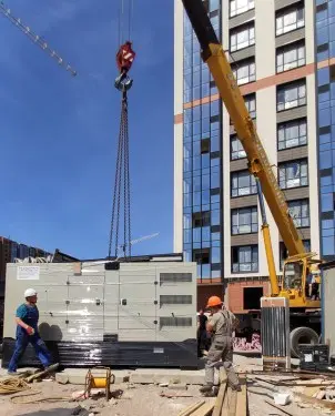 Две ДГУ Scania по 250 кВт в кожухах для ЖК на намыве на Васильевском острове в Петербурге – фото 8 из 14