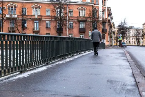 Ремонт проезжей части Тверского моста в Колпино и плотины по ул. Садовой в Пушкине – фото 7 из 16