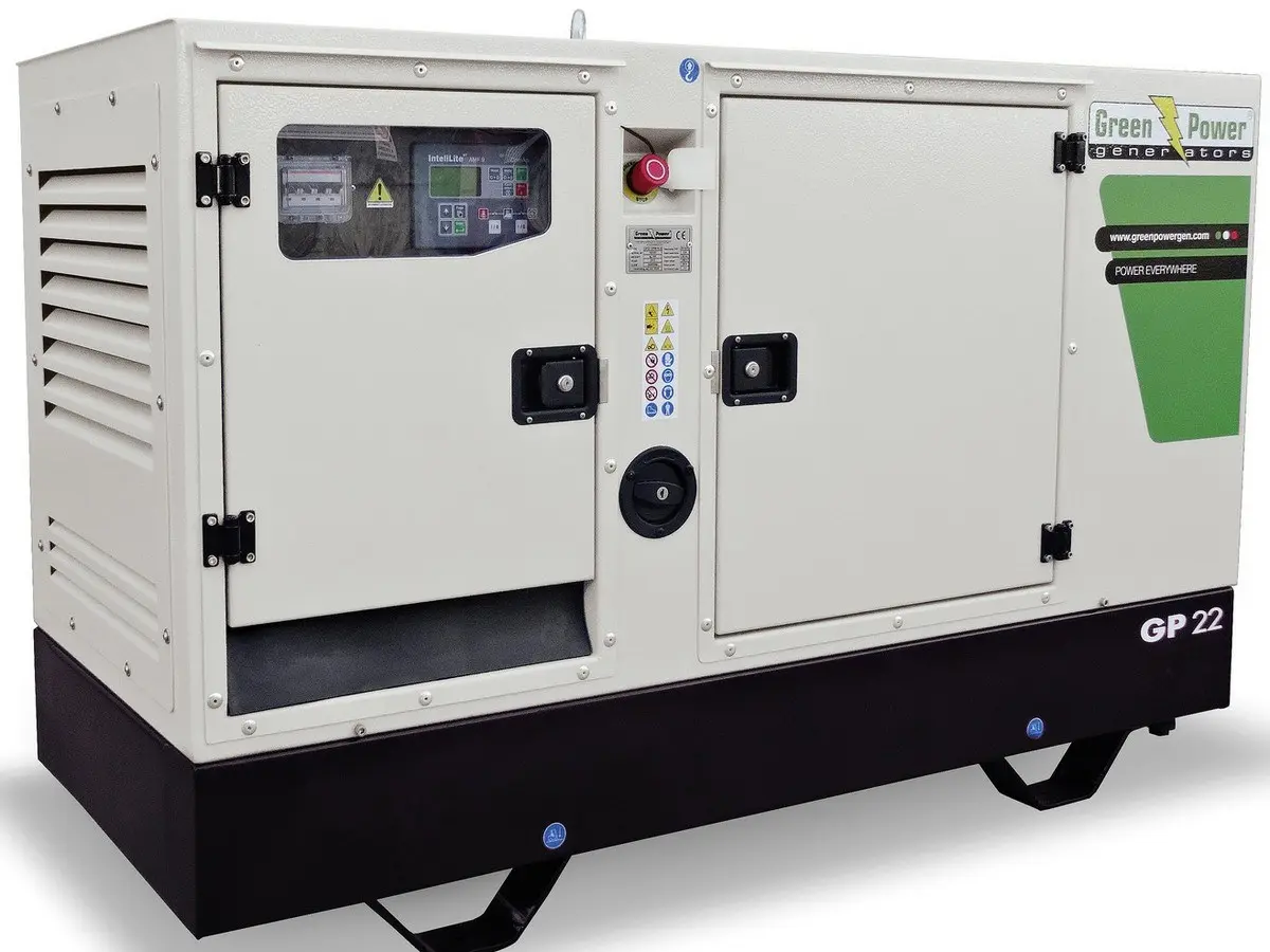 Дизель-генераторы Green Power в кожухе для коттеджа