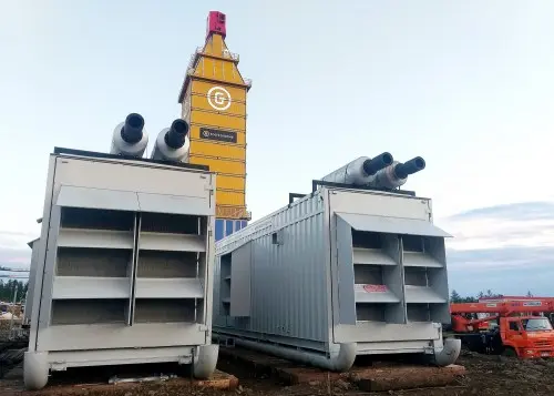 4 контейнера по 12 метров на полозьях для энергоснабжения буровой установки в Сибири – фото 51 из 53