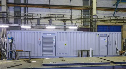 Цельносварной контейнер для размещения газотурбинной электростанции АЭС-2500 – фото 3 из 5