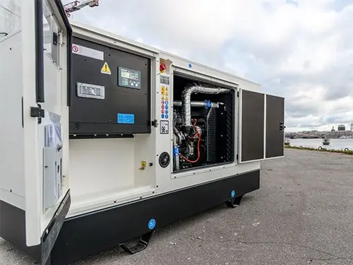 ДЭС мощностью 80 кВт в кожухе для Западного скоростного диаметра в Петербурге