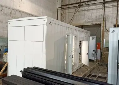 Контейнер с топливными резервуарами на 4500 л для Боткинской больницы в Москве – фото 2 из 10