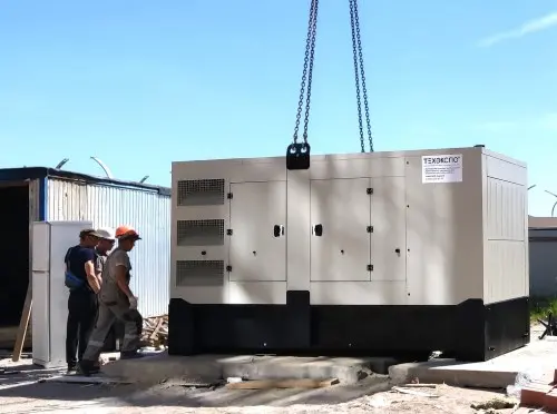 Две ДГУ Scania по 250 кВт в кожухах для ЖК на намыве на Васильевском острове в Петербурге – фото 7 из 14