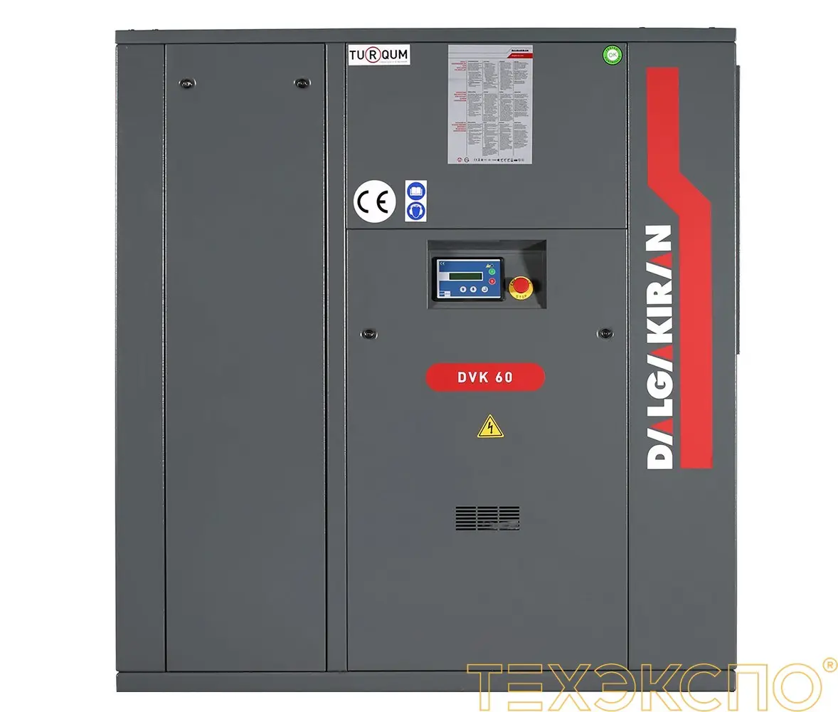 Компрессор винтовой DVK 60-10 - 45 кВт купить  за 1&nbsp;431&nbsp;754 рублей | Компрессор в Техэкспо