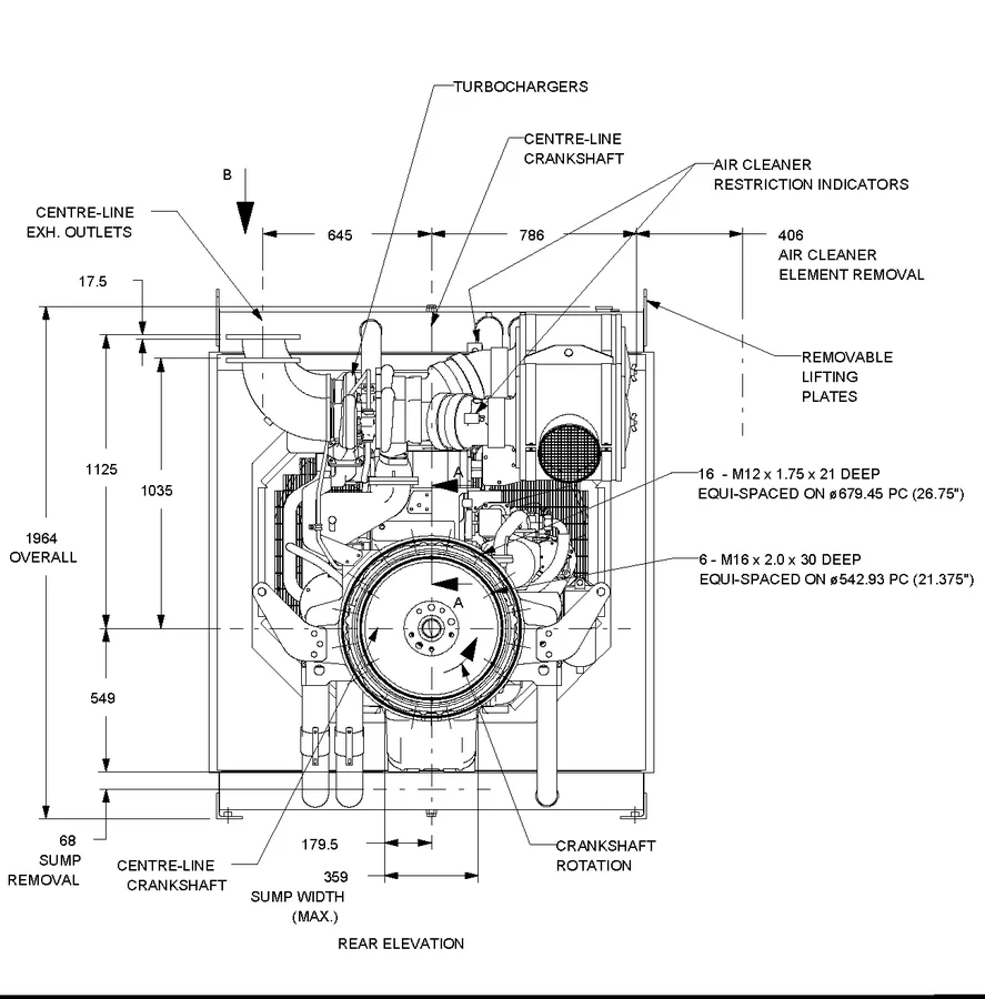 Perkins 4006-23TAG3A - 0 кВт купить  | Двигатель в Техэкспо