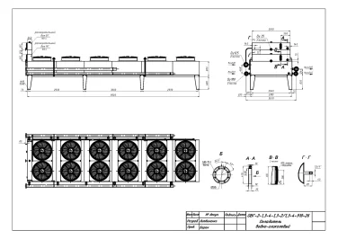 Немецкая ДГУ MTU единичной мощностью 2547 кВт в контейнере для газовой компании "НОВАТЭК" – чертеж из проектной документации 11 из 11