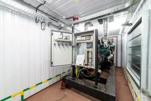 ДЭС 440 кВт на южнокорейском двигателе Doosan в контейнере для БТС – фото 35 из 48